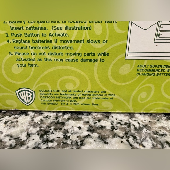 Vintage 2001 Cartoon Network Tail Wagging Singing Christmas Carols Scooby-Doo - Picture 5 of 8